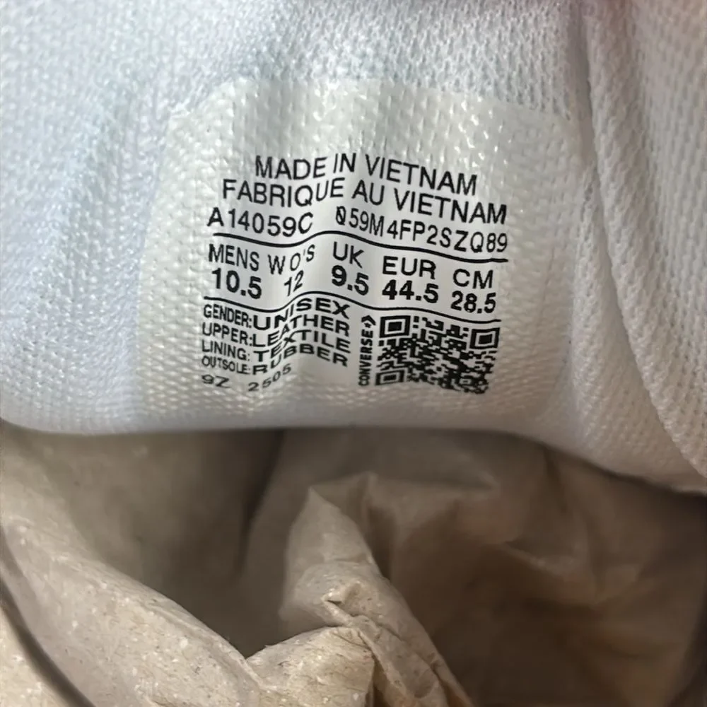 NEW 2025 Converse CL98 Archives Lifestyle 1998 Low Top Shoes White Yellow Sunny - Picture 6 of 7